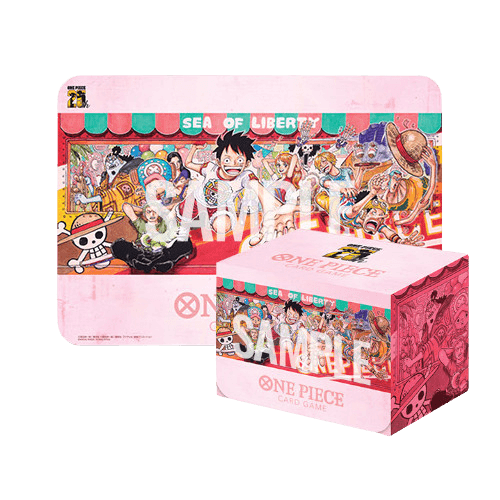 One Piece TCG - Playmat and Card Case Set - 25th Edition